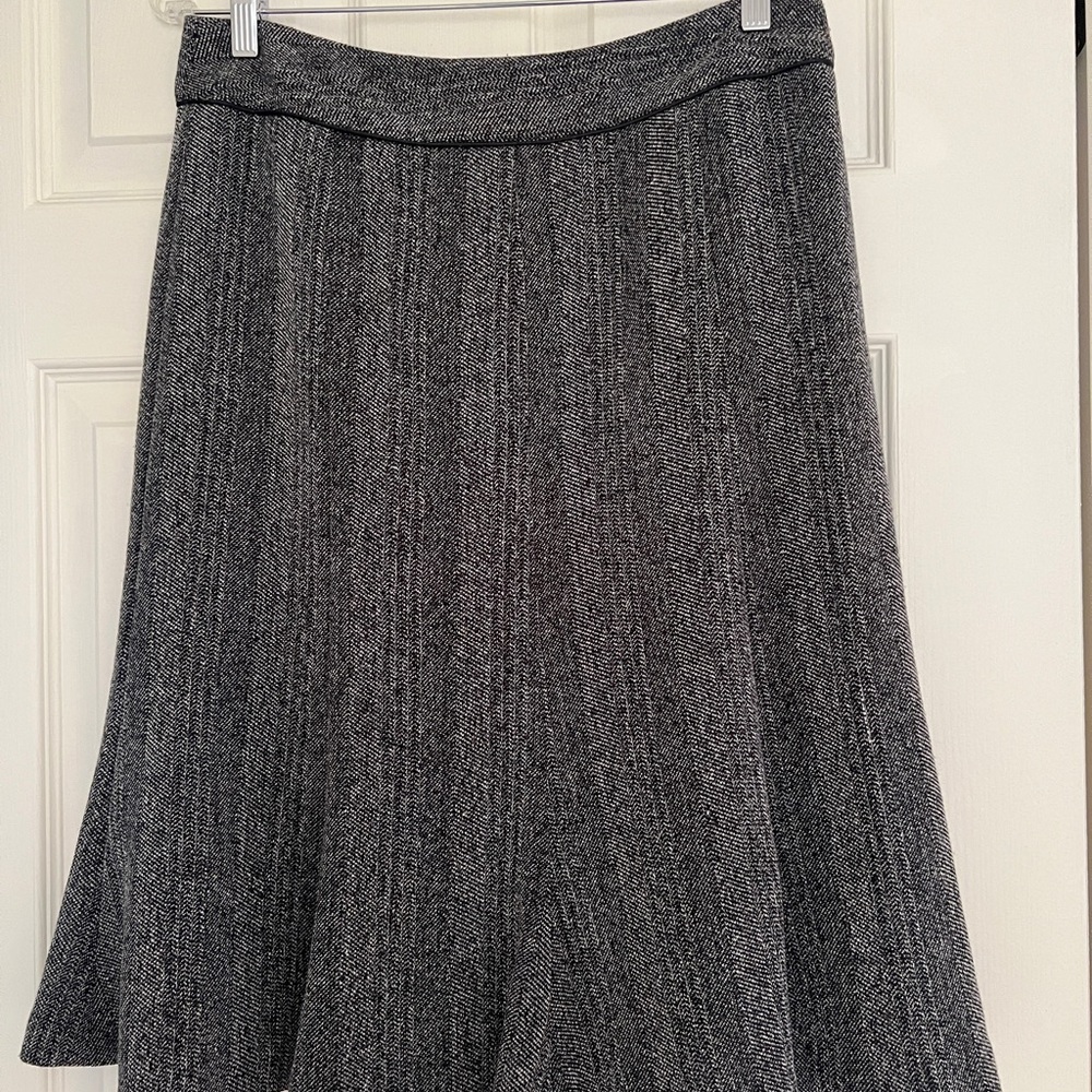 Jessica Heather Gray A-Line Skirt
